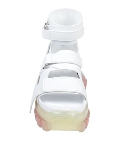 Shop Rick Owens Sandals In White