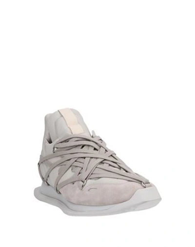 Shop Rick Owens Sneakers In Sand
