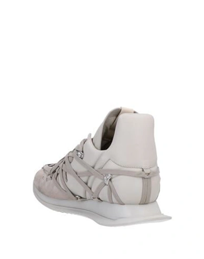 Shop Rick Owens Sneakers In Sand