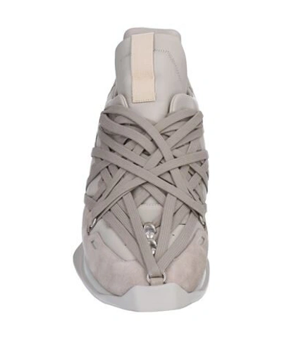 Shop Rick Owens Sneakers In Sand