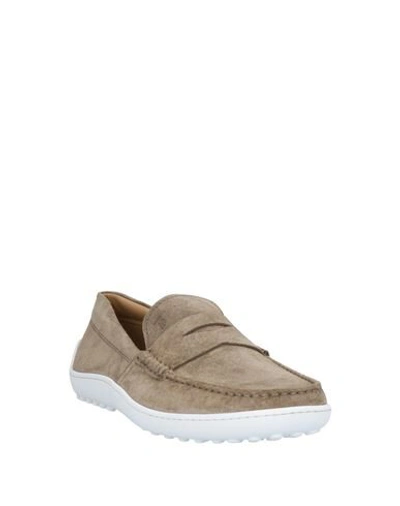 Tod's Loafers In Green