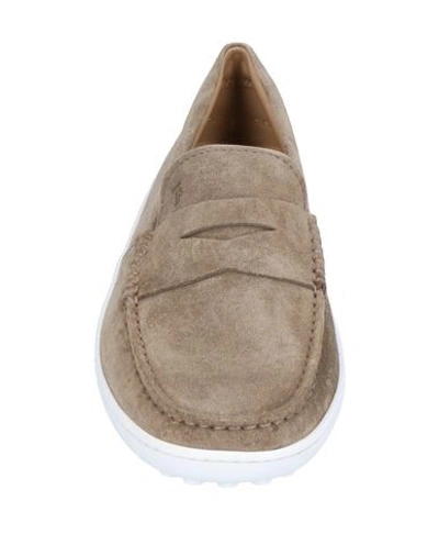 Tod's Loafers In Green