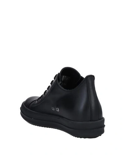 Shop Rick Owens Sneakers In Black