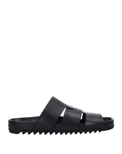 Shop Rick Owens Sandals In Black