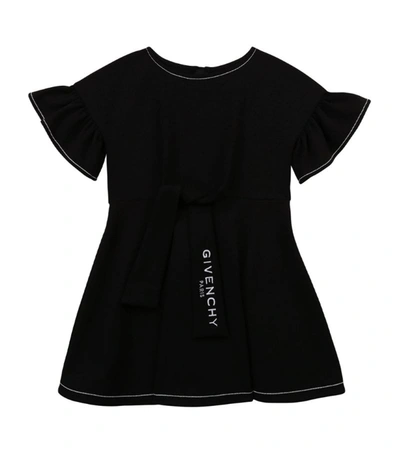 Shop Givenchy Kids Tie-waist Logo Dress (4-14 Years)
