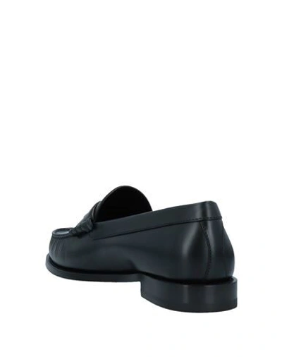 Shop Celine Loafers In Black