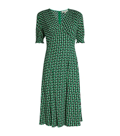 Shop Diane Von Furstenberg Dvf  Layla Polka-dot Dress