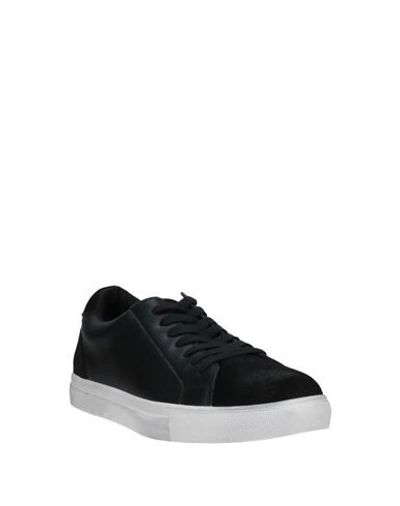 Shop Steve Madden Man Sneakers Black Size 8 Soft Leather