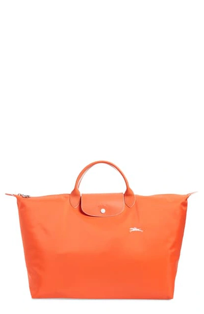 Shop Longchamp Le Pliage Club Tote In Orange