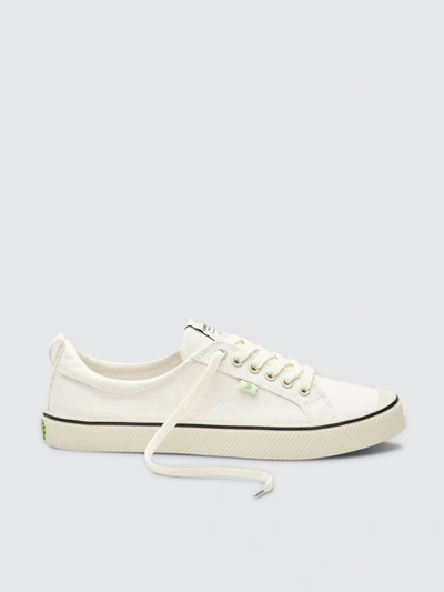 Shop Cariuma Oca Low Stripe Off-white Canvas Sneaker Women