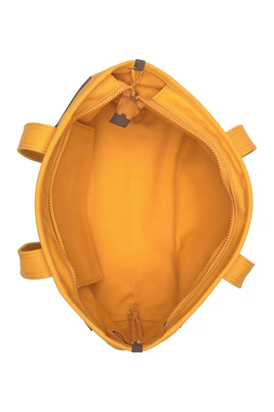 Shop Marc Jacobs University Medium Canvas Tote Bag In Golden Poppy