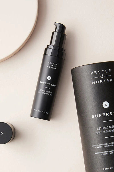 Shop Pestle & Mortar Superstar Retinoid Night Oil In Black