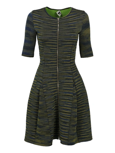 Pre-owned M Missoni Women's Dresses -  - In Black, Navy, Yellow Synthetic Fibers
