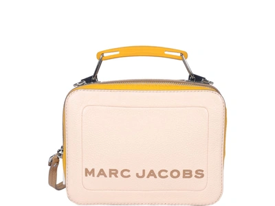 Shop Marc Jacobs The Box 20 Bag In Beige