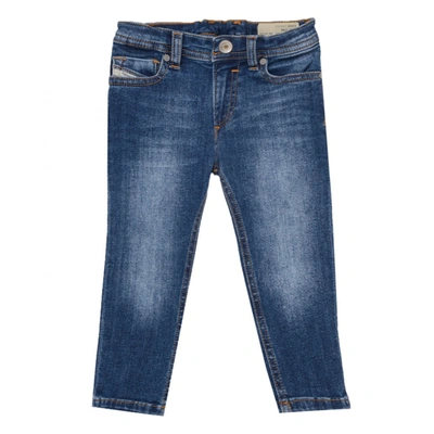 Shop Diesel Sleenker Jeans In Blue