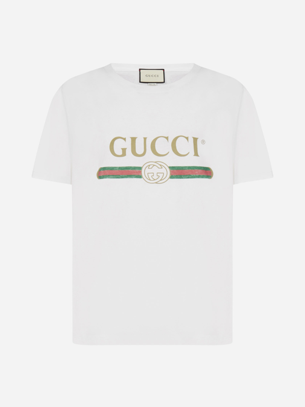 gucci washed logo t shirt