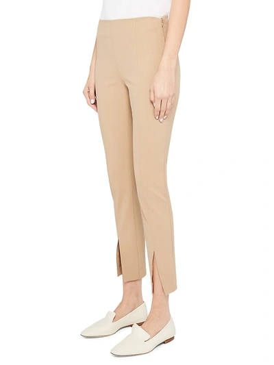 Shop Theory Eco Slit Leggings In Camel