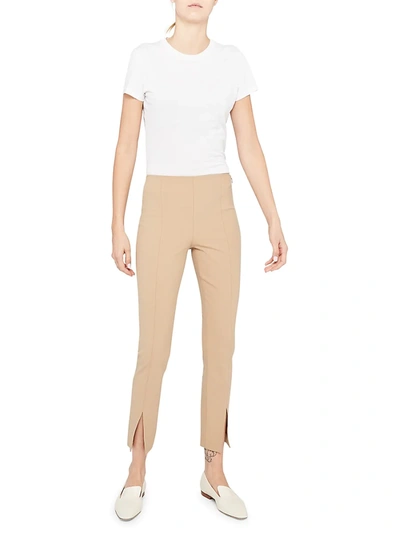 Shop Theory Eco Slit Leggings In Camel