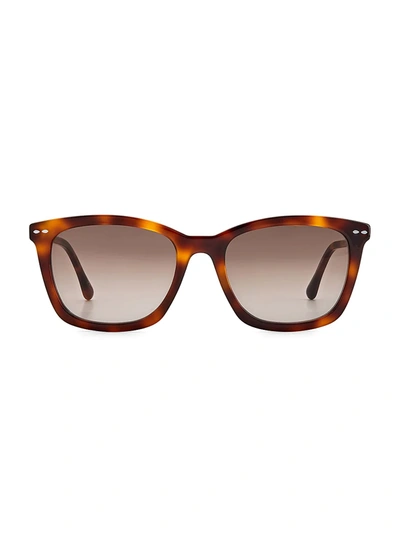 Shop Isabel Marant Women's Zelia 55mm Square Sunglasses In Brown