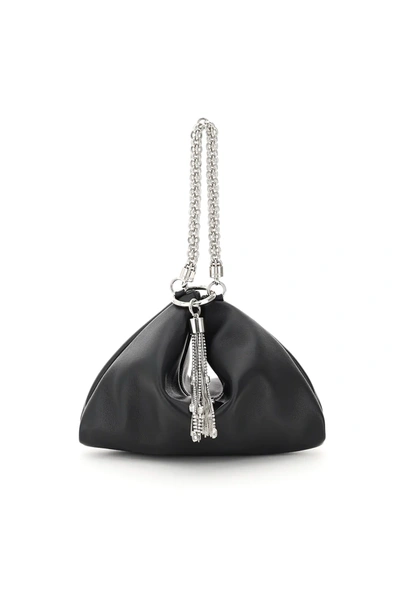 Shop Jimmy Choo Callie Evening Clutch With Chain In Black
