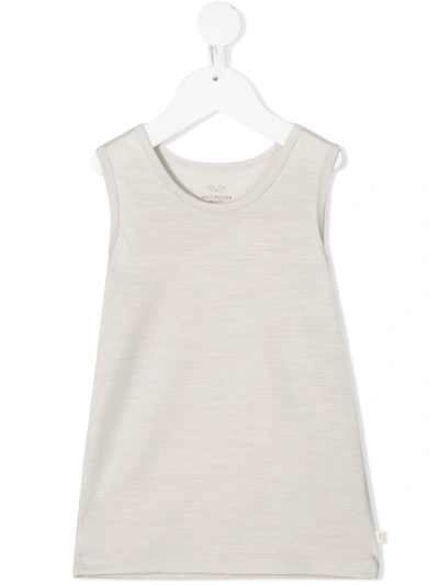 Knot Interior Sleeveless Top In Neutrals