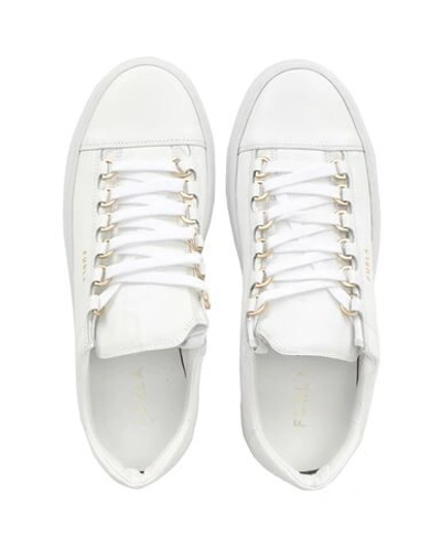 Shop Furla Hikaia Low Lace-up Sneaker T. 20 Woman Sneakers White Size 10 Soft Leather