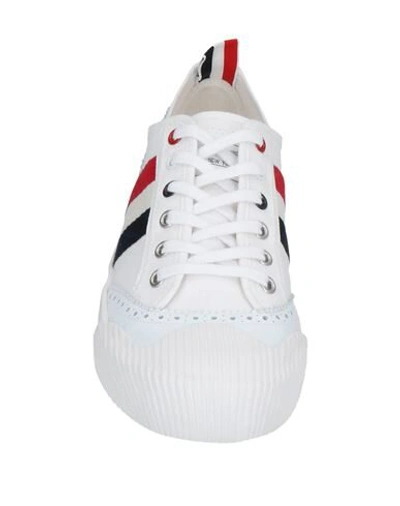 Shop Thom Browne Sneakers In White