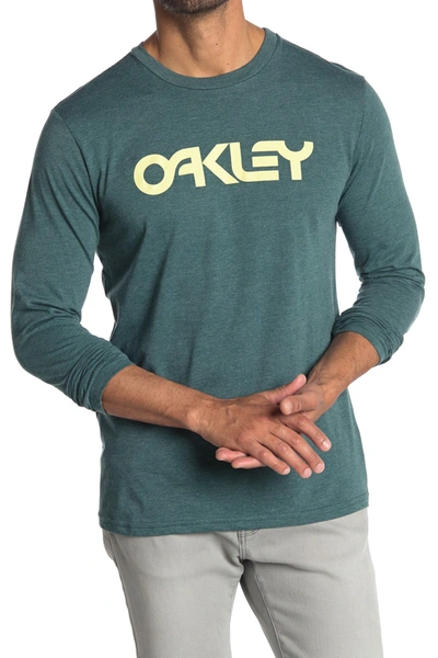 Shop Oakley Marc Ii Long Sleeve T-shirt In Balsam