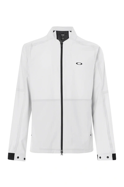 Shop Oakley Velocity Golf Jacket In Light Grey