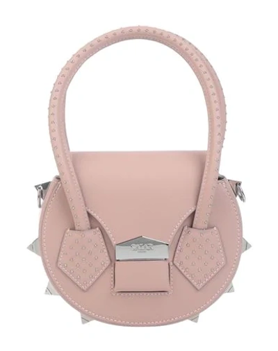 Shop Salar Handbags In Pastel Pink