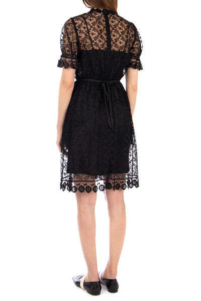 Shop Burberry Black Tulle Dress Nd  Donna 4