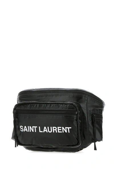Saint Laurent Black Polyester Nuxx Belt Bag Nd Uomo Tu In Nero | ModeSens