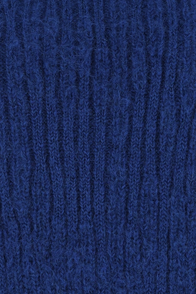 Shop Saint Laurent Blue Stretch Mohair Blend Sweater Nd  Donna M