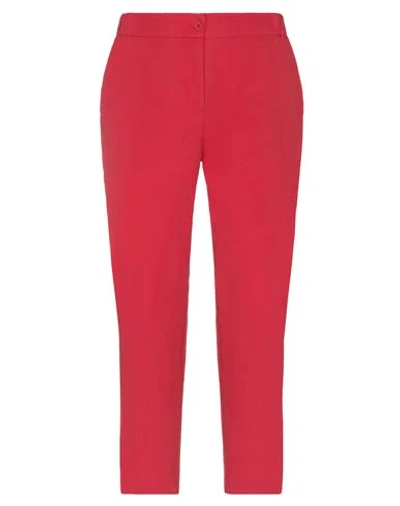 Shop Ottod'ame Pants In Red