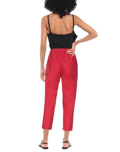 Shop Ottod'ame Pants In Red