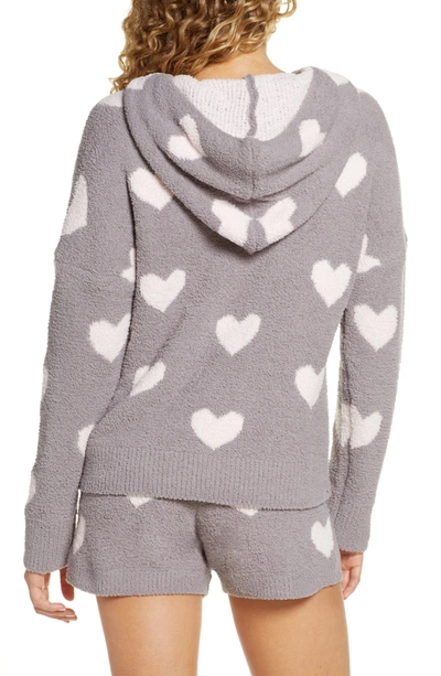 Shop Honeydew Intimates Snow Angel Sweater Hoodie In Shadowhearts