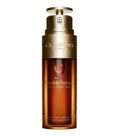 Shop Clarins Double Serum In Brown