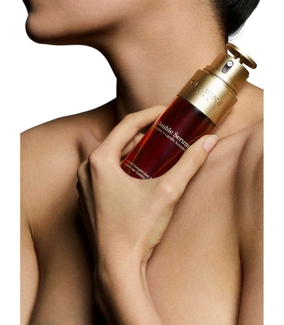 Shop Clarins Double Serum In Brown