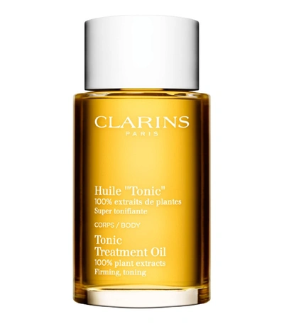 Shop Clarins Tonic Body Treatment Oil In Yellow
