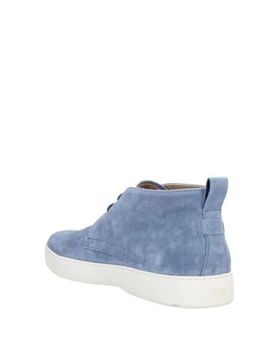 Tod's Ankle Boots In Blue