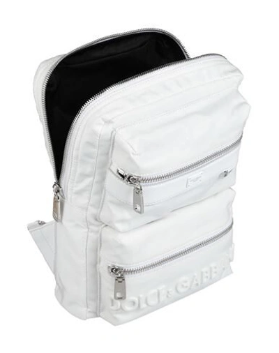 Shop Dolce & Gabbana Backpacks In White