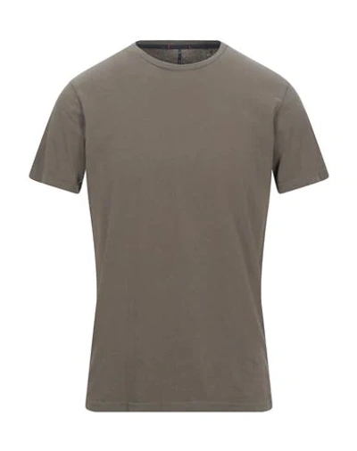 Shop Impure Man T-shirt Khaki Size Xl Cotton In Beige