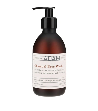 Shop Adam Grooming Atelier Charcoal Face Wash (300ml) In White