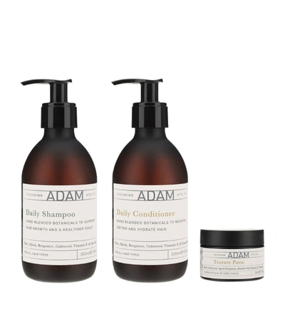 Shop Adam Grooming Atelier Haircare Set In White