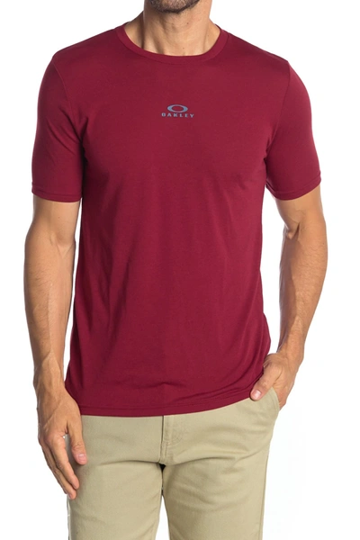 Shop Oakley Bark Short Sleeve T-shirt In Raspberry