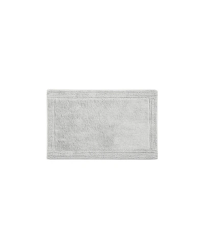 Shop Madison Park Signature Splendor Reversible Tufted 3000 Gsm Bath Rug, 21" X 34" In Gray