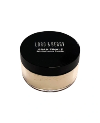 Shop Lord & Berry Grand Finale Setting Powder, 0.28 Oz. In Banana