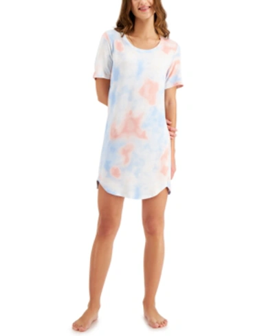 Jenni Short Sleep Shirt Nightgown Created For Macy s In Cloud Tiedye ModeSens