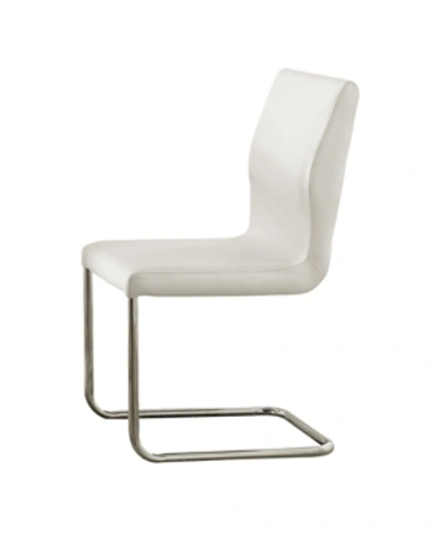 Shop Furniture Hugo Upholstered Side Chairs (set Of 2) In White