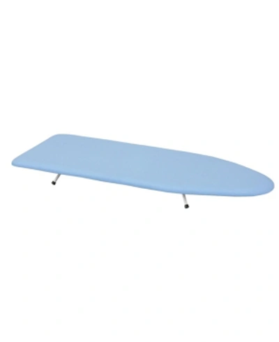 Shop Household Essentials Tabletop Ironing Board In Blue